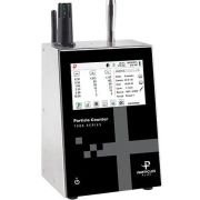 Remote particle counter 7301, 0.3 - 25 μm, with 6 standard calibrated points and internal vacuum pump, removable Li-ion battery
