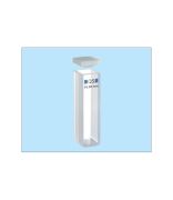 Glass cuvette for spectrophotometer, macro, with cover, 100-OS, path length: 10 mm, volume: 3.5 ml