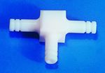 PTFE Connector, T-Type, Push Fit, Arm ? 9mm, Bore 4