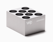 Aluminum block 8 x 23 mm vial