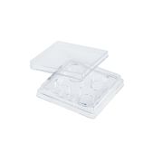 4 lyukú sejttenyésztő lemez fedéllel, 1,96cm2, felületkezelt, steril, egyesével csomagolt, 50 db / csomag