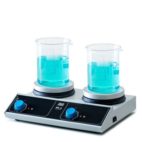 RC 2 two position hot plate aluminum alloy, max. 310 °C
