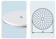 Porcelain desiccator plate, DN: 100
