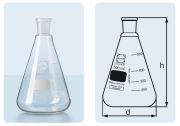 Erlenmeyer flask, 50 ml, NS 24/29
