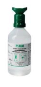 Eyewash bottle with physiological saline solution, 500 ml
