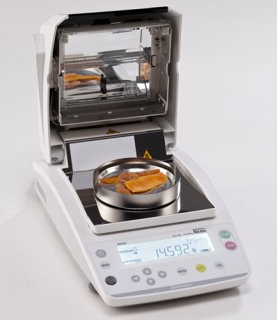 SHIMADZU MOC-63u, rapid moisture analyzer balance