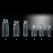 Flat bottom screw threaded vials, 18x50 mm, 5 ml, 250 pc/case