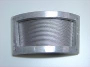 Sieve insert for SK-300, rm steel, trapezoidal holes: 0.35 mm