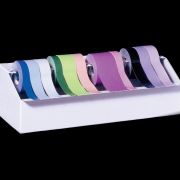 Coloured adhesive tapes for sample identification, orange, 19 mm x 13 m/roll