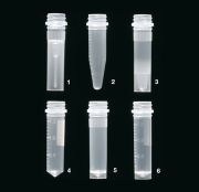 Menetes mikrocső, talpas, beosztás nélkül, 0,5 ml, 500 db/csomag