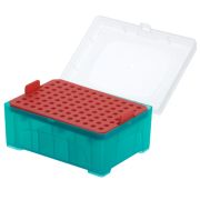 Üres tartódoboz a rack utántöltőhöz, betéttel, 10µL sima és hosszú pipettahegyekhez, 20 db / csomag