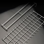 Staining rack for microscope slides, 12 places