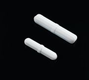 Mágneses keverőbot, nyolcszögletes, sárga, 38 x 8 mm