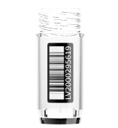 XXLX4000 4 ml (tissue) cryotube with external thread, bottom 2D code, side 1D &  HR code, without cap, aseptic, bulk, 1200 pc / case