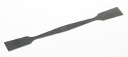 Dupla spatula, lapos nyéllel, spatula szélesség: 11 mm, teljes hossz: 150 mm