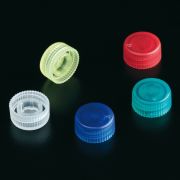 Cap for screw thread mictorube, natural, 500 pc/case