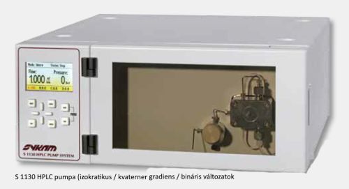 SYKAM HPLC, S600-as család