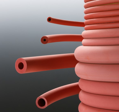 Rubber tube for general use, red