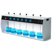 FC6S Flocculator, 6 places, with independent positions