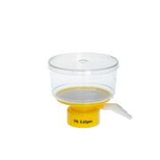 Szűrő palackok tetejére, 250 ml, Nylon szűrő 0,45µm, 75mm átmérő, steril, egyesével csomagolva, 24 db / csomag