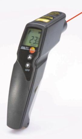 TESTO 830-T1 infrared thermometer with laser marking