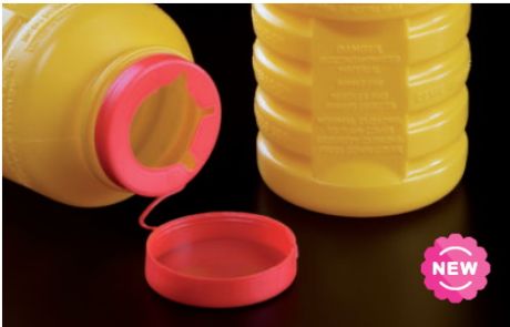 Sealing the needle collection container