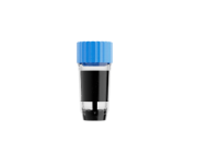 SX300 300 µl cryotube with external thread, bottom 2D code, TLM compatible, blue cap, sterile, bulk, 4800 pc / case