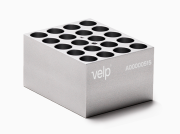 Aluminum block 20 x 15 mm vial