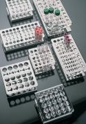 Stainless steel rack, 5x5, 17 mm holes