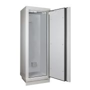 Safety cabinet for storing and charging lithium batteries, white, 90 minutes, 1 door, without shelves, 1950 x 635 x 620 mm