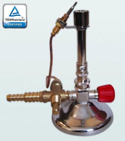 Safety Bunsen burner certified