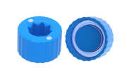 XT96 screw cap for tubes, blue, SX260 / 300, for MX500, LX1000 tubes, aseptic, bulk, 960 pc / case