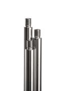 Menetes rúd, laborállványhoz, alumínium, átmérő: 12 mm, hossz: 600 mm