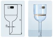 Filter funnel, G4, 125 ml