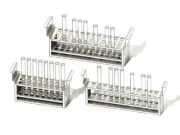 Test tube rack with ?18 mm holes, 44 places, for water baths type WTB 15/24