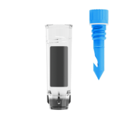 MI500 500 µl (tissue) cryotube with internal thread, bottom 2D code, blue cap, aseptic, bulk, 4800 pc / case