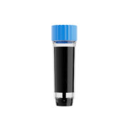 MX500 500 µl cryotube with external thread, bottom 2D code, TLM compatible, blue cap, sterile, bulk, 4800 pc / case