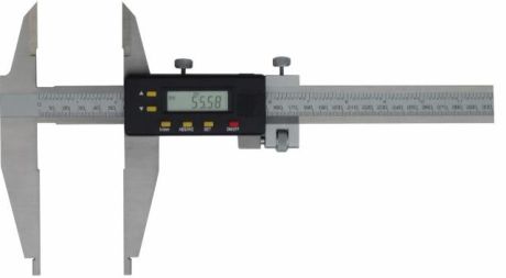 Nib type digital caliper, A