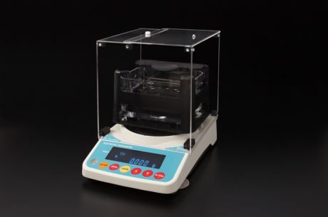 MDS300S densimeter with windbreak