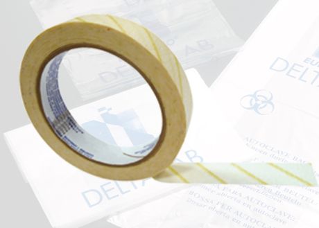 Sterilization indicator tape for autoclave