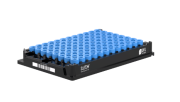 SX260 260 µl fagyasztó cső külső menettel, 2D kód alul, TLM kompatibilis, kék kupakkal, béta sugár steril, automatizáláshoz alkalmas rack bal oldali kóddal, 96 db x 10 rack / doboz
