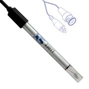 Conductivity cell mod. 2301T with ATC, C=1, measuring range 10uS…200mS, cable lenght 1 mt BNC/Cinch