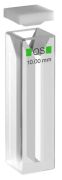 Glass cuvette for spectrophotometer, micro, with cover, 104.002-OS, path length: 10 mm, volume: 0.7 ml