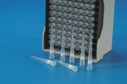 Szűrős pipettahegy, 2-200 µl, 96 db/rack